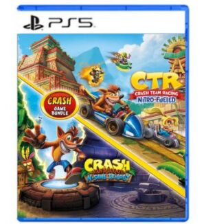 Pacote Crash Bandicoot N. Sane Trilogy + CTR Nitro-Fueled ps5 Midia Digitl