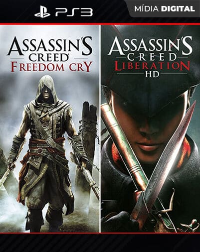 Assassins Creed Liberation HD e Freedom Cry Playstation...