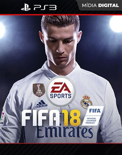FIFA 18 (Inglês) Playstation 3 Mídia Digital