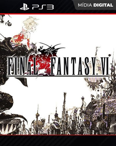 Final Fantasy 6 (PS1 Classic) Playstation 3 Mídia Digit...