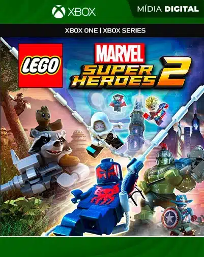 LEGO Marvel Super Heroes 2 Xbox one/series Mídia Digital