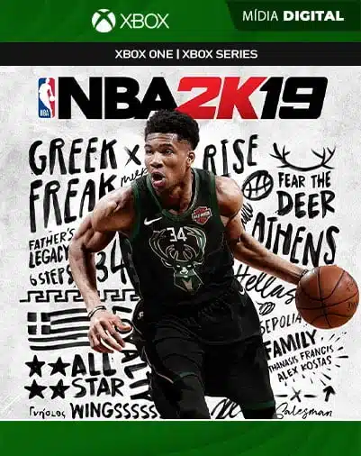 NBA 2K19 Xbox one/series Mídia Digital