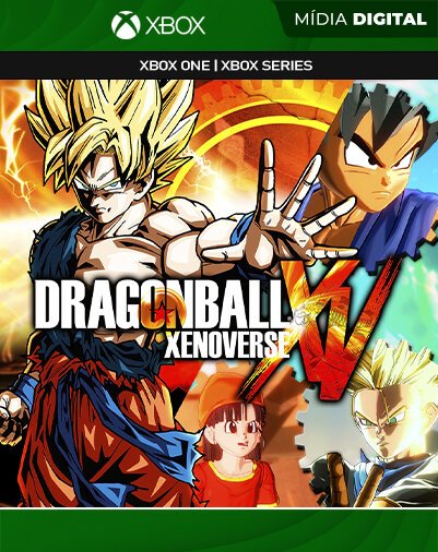 DRAGON BALL XENOVERSE Xbox one/series Mídia Digital
