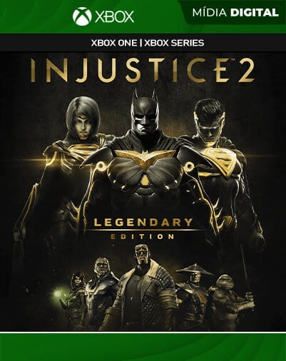 Injustice 2 – Edição Lendária Xbox one/series Mídia Digital