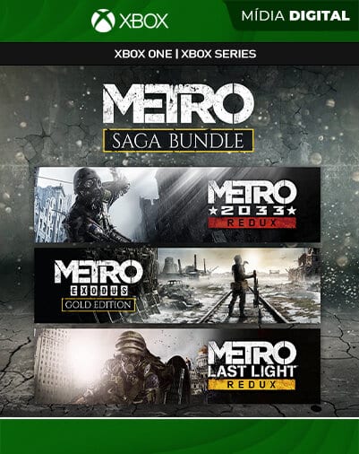 Metro Saga Bundle Xbox one/series Mídia Digital