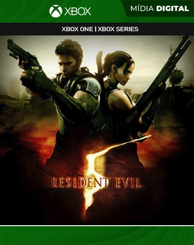 Resident Evil 5 Xbox one/series Mídia Digital