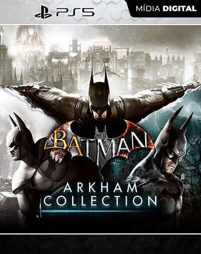 Batman: Arkham Collection Playstation 5 Mídia Digita... Mídia Digital