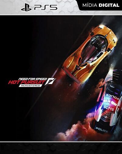 Need for Speed Hot Pursuit Remastered Edition Playstation 5 Mídia Digital
