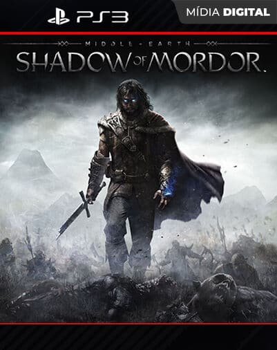 Terra-Média: Sombras de Mordor Playstation 3 Mídia Digital