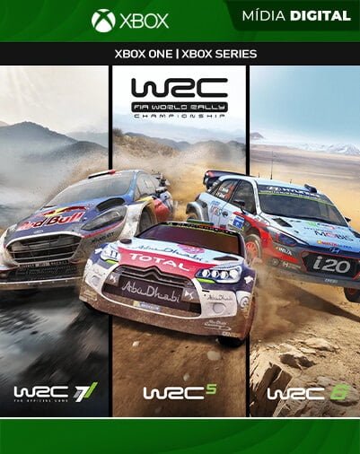 WRC Collection FIA World Rally Championship Xbox Mídia Digital