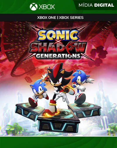 SONIC X SHADOW GENERATIONS Xbox Mídia Digital