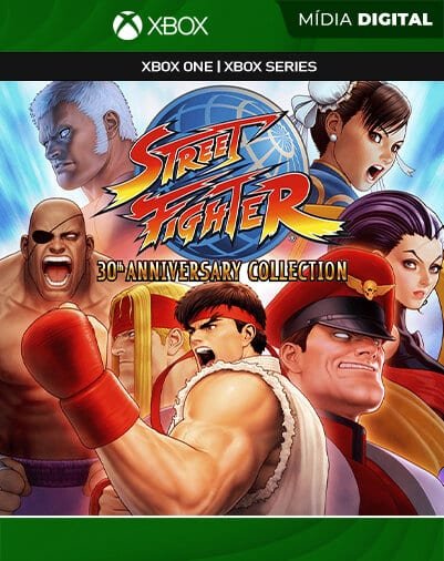 Street Fighter 30th Anniversary Collection Xbox Midia Digital