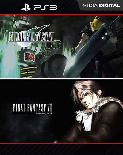 Final Fantasy 7 + 8 (PS1 Classic) Playstation 3 Mídia D…
