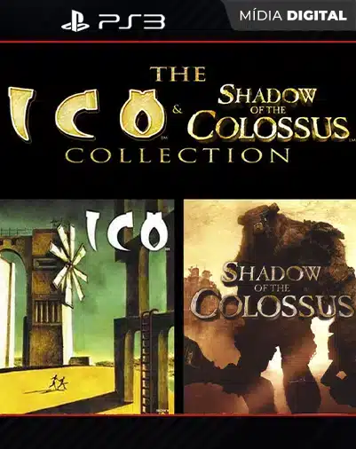 ICO & Shadow of the Colossus Playstation 3 Mídia Di…