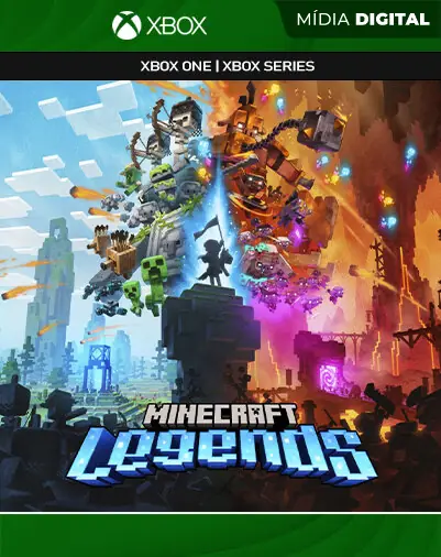 Minecraft Legends Xbox Mídia Digital