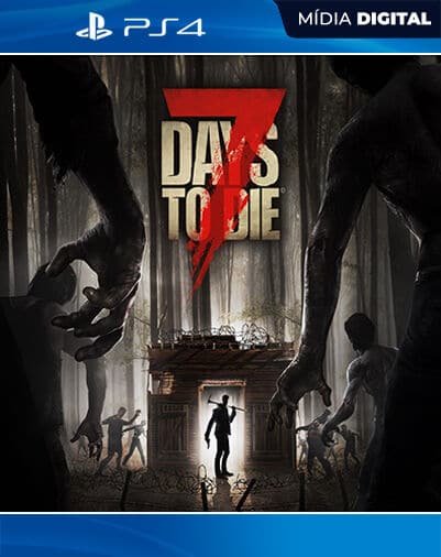 7 Days to Die Playstation 4 Mídia Digital