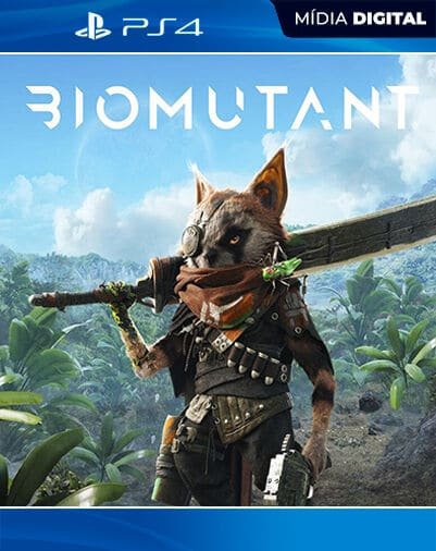 Biomutant Playstation 4 Mídia Digital
