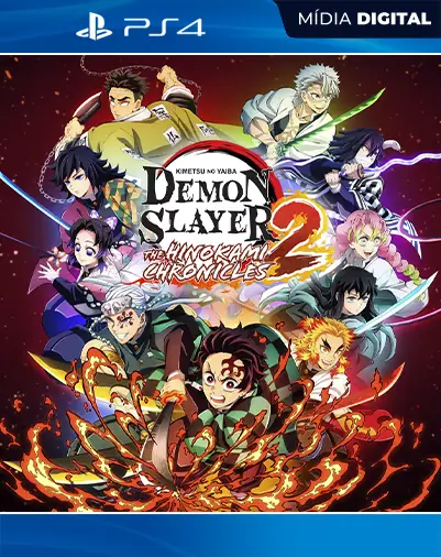 Demon Slayer -Kimetsu no Yaiba- The Hinokami Chronicles 2 Playstation 4 Mídia digital