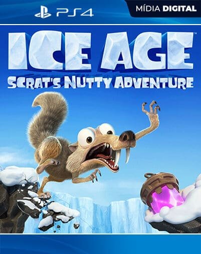 Era do Gelo Aventura Maluca do Scrat! Playstation 4 Mídia Digital