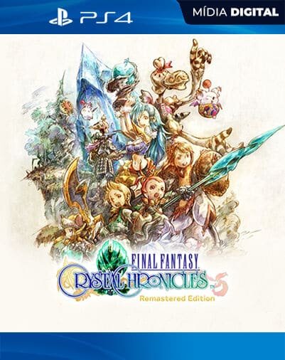 FINAL FANTASY CRYSTAL CHRONICLES Remastered Edition Playstation 4 Mídia Digital