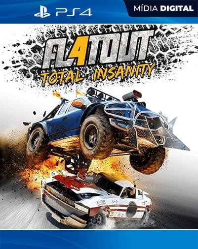 Flatout 4: Total Insanity Playstation 4 Mídia Digital