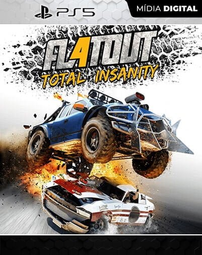 Flatout 4: Total Insanity Playstation 5 Mídia Digital