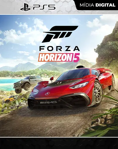 Forza Horizon 5 Playstation 5 Mídia Digital
