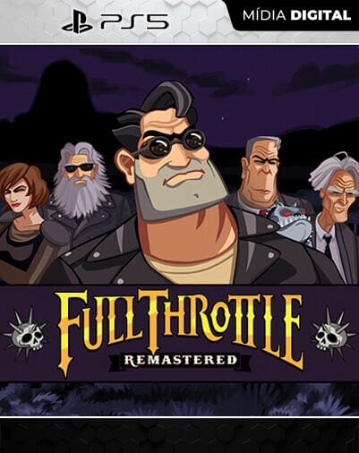 Full Throttle Remastered Playstation 5 Mídia Digital