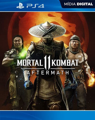 Mortal Kombat 11: Aftermath Playstation 4 Mídia Digital