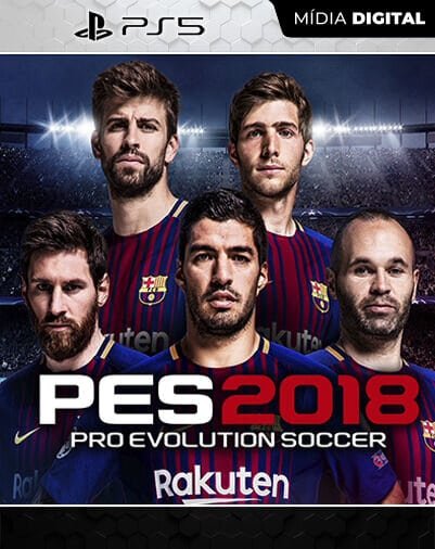 PES Pro Evolution Soccer 2018 Playstation 5 Mídia Digital