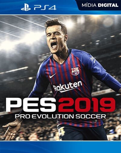 PES Pro Evolution Soccer 2019 Playstation 4 Mídia Digital