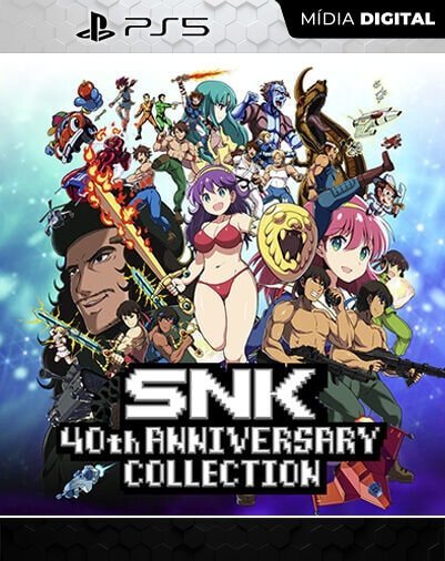 SNK 40th ANNIVERSARY COLLECTION Playstation 5 Mídia Digital