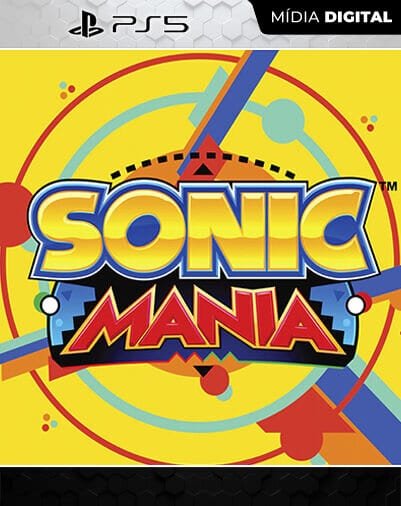 Sonic Mania Playstation 5 Mídia Digital