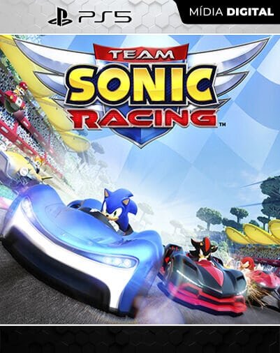 Team Sonic Racing Playstation 5 Mídia Digital