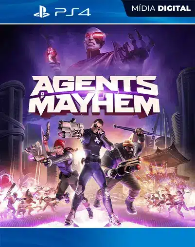 Agents of Mayhem Playstation 4 Mídia Digital