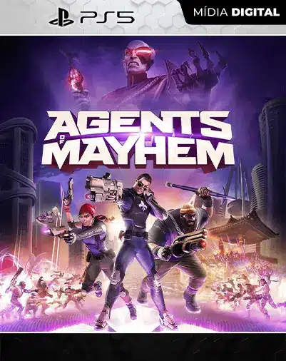 Agents of Mayhem Playstation 5 Mídia Digital