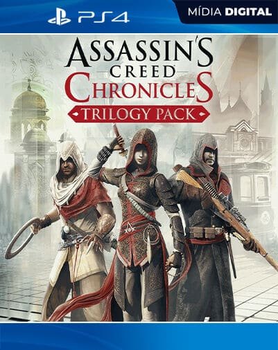 Assassins Creed Chronicles Trilogy Playstation 4 Mídia Digital
