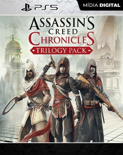 Assassins Creed Chronicles Trilogy Playstation 5 Mídia… Mídia Digital