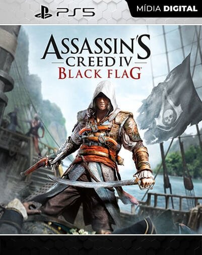 Assassin’s Creed 4 Black Flag Playstation 5 Mídia Digital