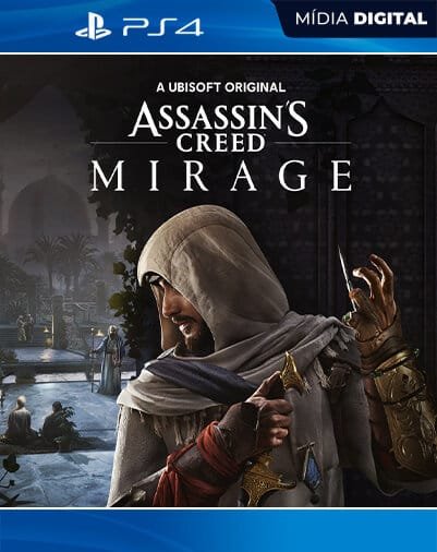 Assassins Creed Mirage Playstation 4 Mídia Digital