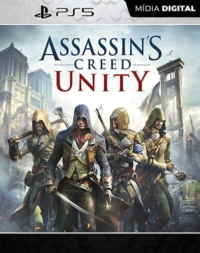 Assassins Creed Unity Playstation 5 Mídia Digital