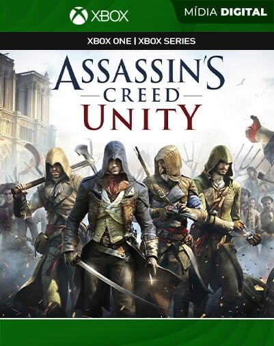 Assassins Creed Unity Xbox Mídia Digital