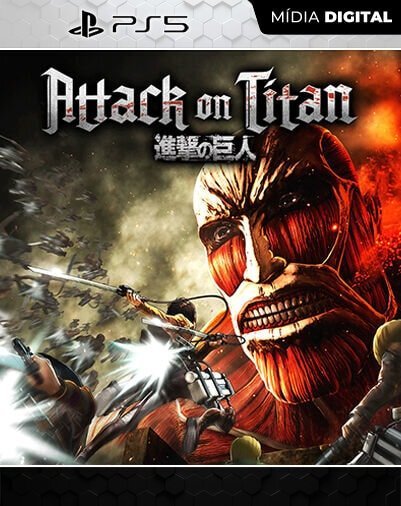 Attack on Titan Playstation 5 Mídia Digital