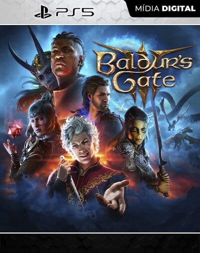 Baldur’s Gate 3 Playstation 5 Mídia Digital