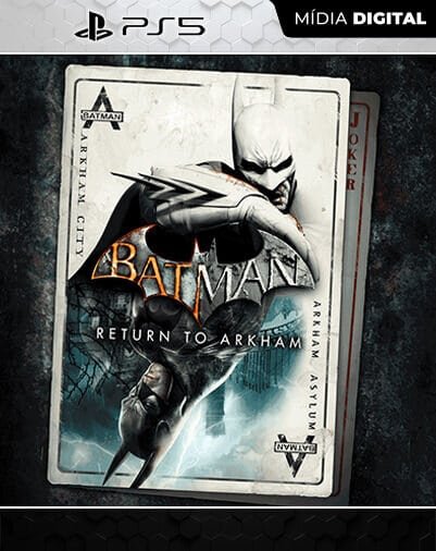 Batman: Return to Arkham Playstation 5 Mídia Digital