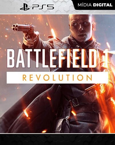 Battlefield 1 Revolution Playstation 5 Mídia Digital