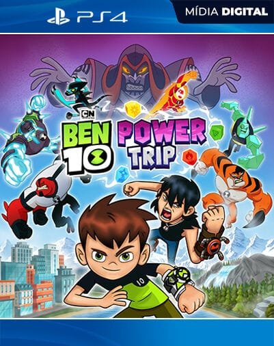 Ben 10: Power Trip Playstation 4 Mídia Digital