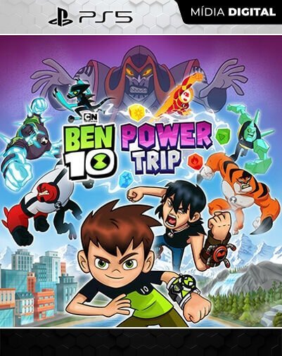 Ben 10: Power Trip Playstation 5 Mídia Digital
