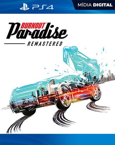 Burnout Paradise Remastered Playstation 4 Mídia Digital