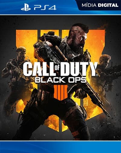 Call of Duty: Black Ops 4 Playstation 4 Mídia Digital